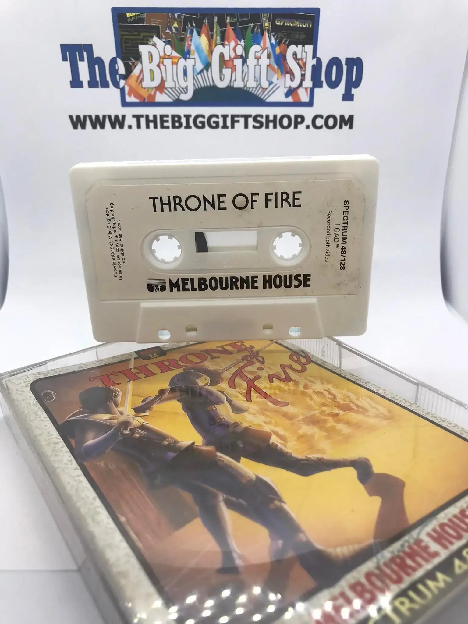 Throne Of Fire (Tested Working), ZX Spectrum, Released by Melbourne House Magretro