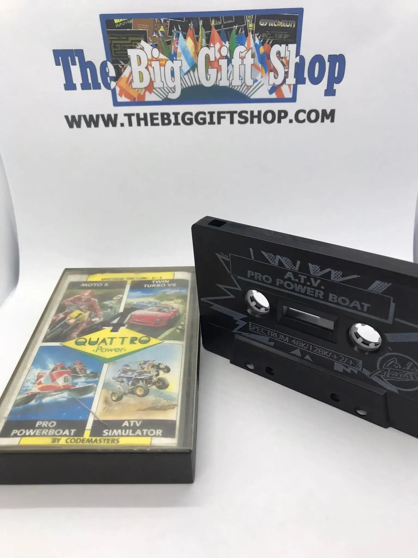 Quattro, Power, ZX Spectrum, Released by Codemasters Magretro
