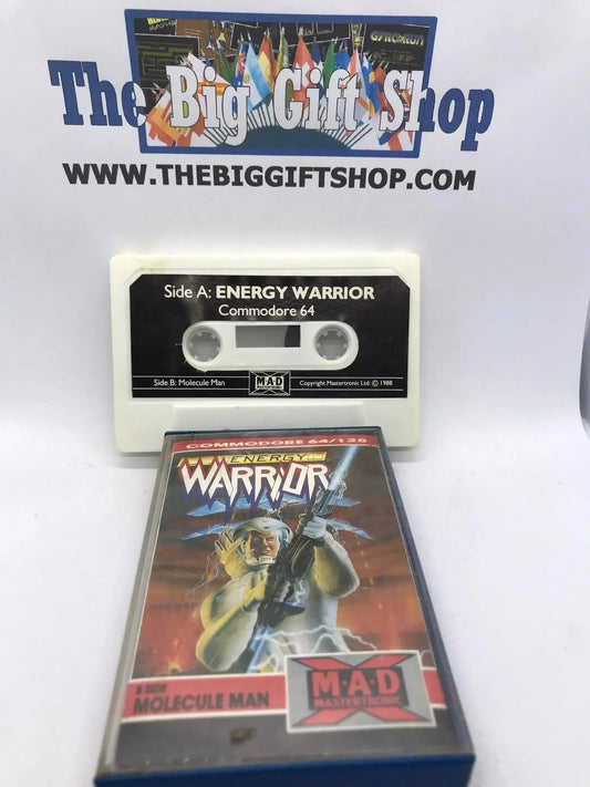 Energy Warrior, C64 Game, Released by Mastertronic, WORKING Magretro