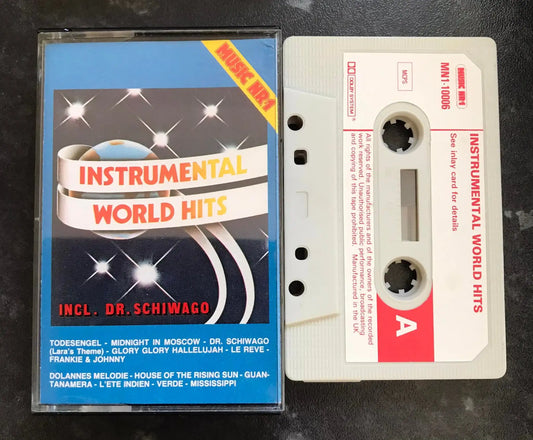 Instrumental World Hits Album, Music Nr1, MN1-10006, Vintage Cassette Magretro