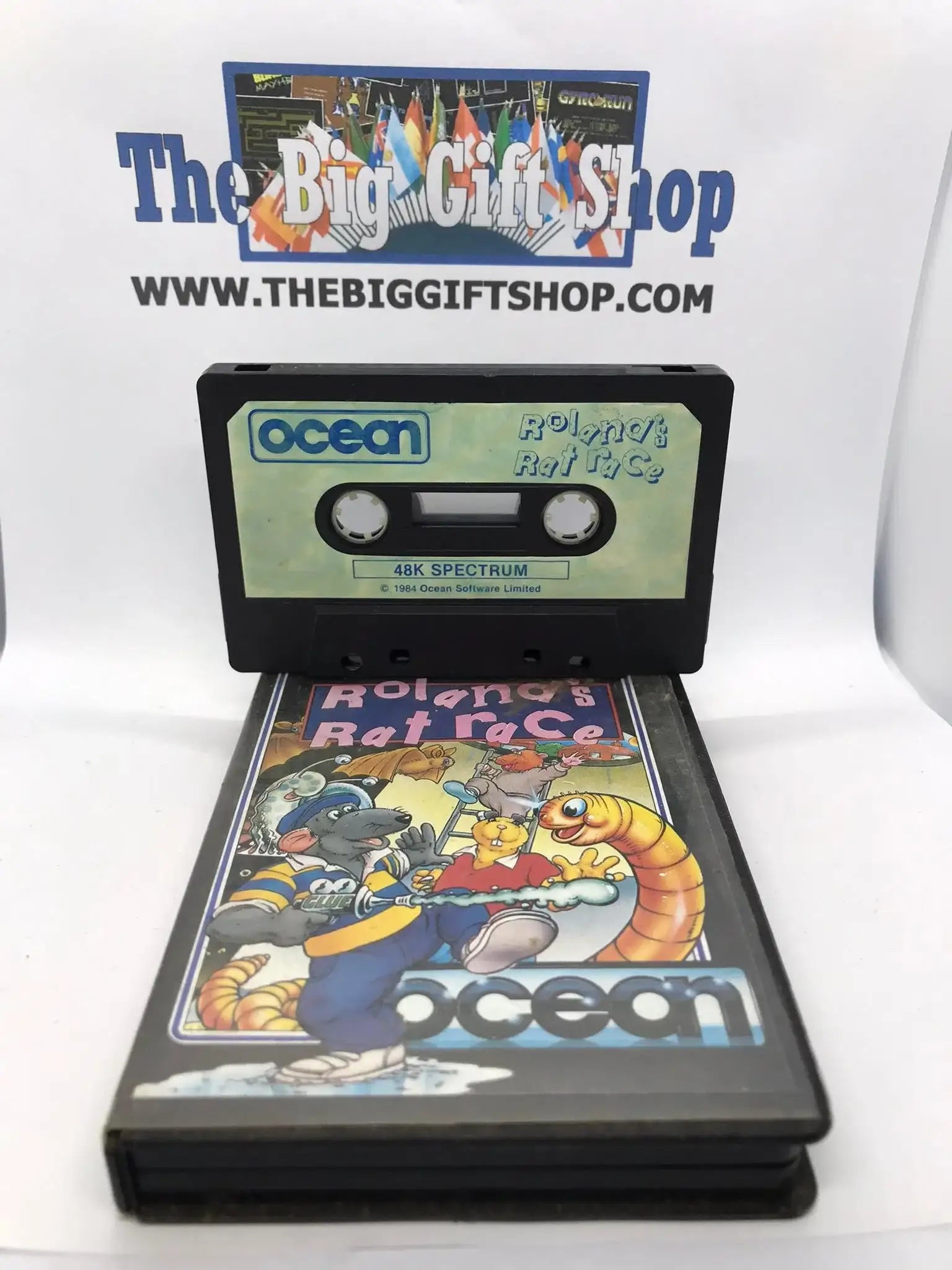 Roland's Rat Race, ZX Spectrum by Ocean Software Magretro