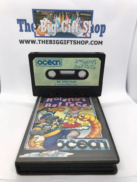 Roland's Rat Race, ZX Spectrum by Ocean Software Magretro
