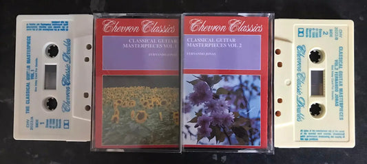 Classical Guitar Masterpieces Vol 1 and 2, Fernando Jonas, CHV 2022A/B Magretro