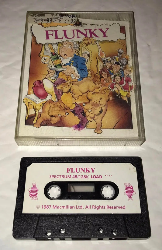 Flunky, ZX Spectrum game by Piranha, WORKING Magretro