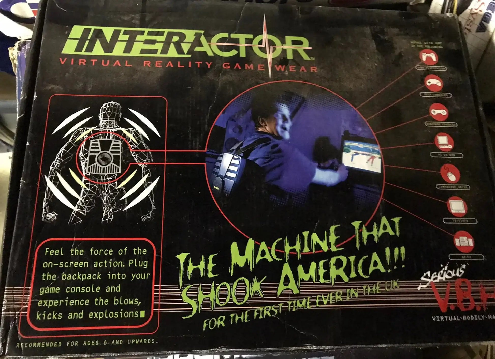 Vintage Aura Interactor Virtual Game Wear Magretro