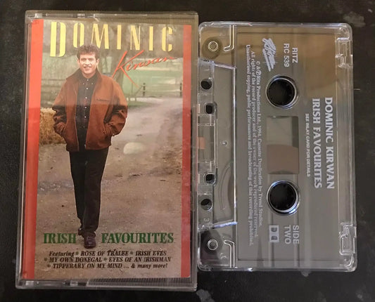Dominic Kirwan, Irish Favourites Album, ritz, rc 539, Vintage Cassette Magretro