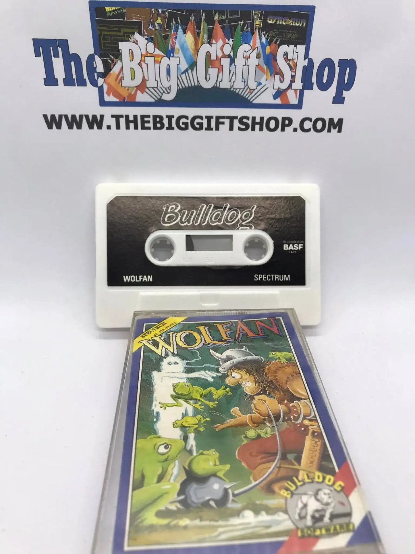Wolfan (Tested Working), ZX Spectrum, Released by Bulldog Software Magretro