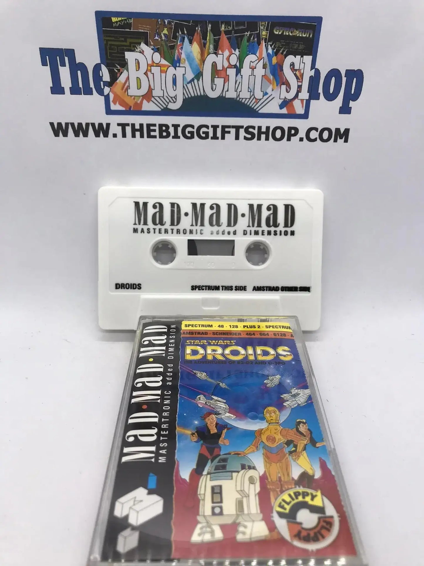 Star Wars Droids, ZX Spectrum AND Amstrad CPC 464 Flippy, Mastertronic Magretro