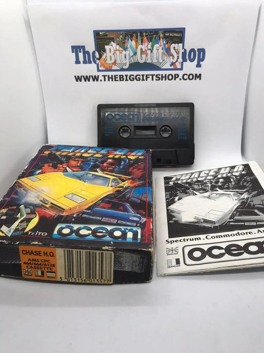 Chase HQ, CPC 464 / 664 Released by Ocean Software Magretro