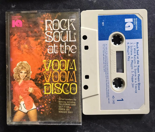 Rock Soul at the Voom Voom Disco Album, IA Records, 40-140, Vintage Cassette Magretro