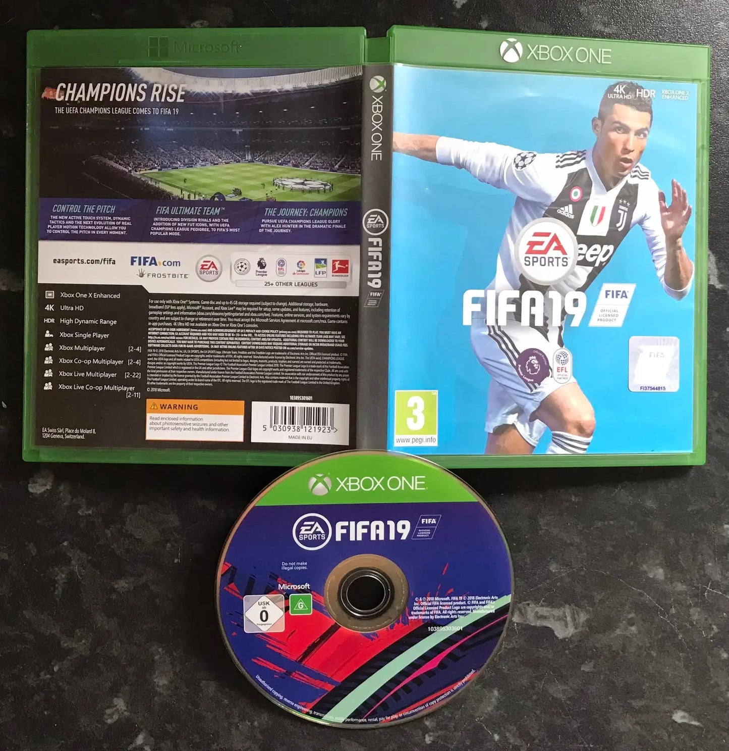 fifa 19, Xbox One Game, UK PAL Magretro