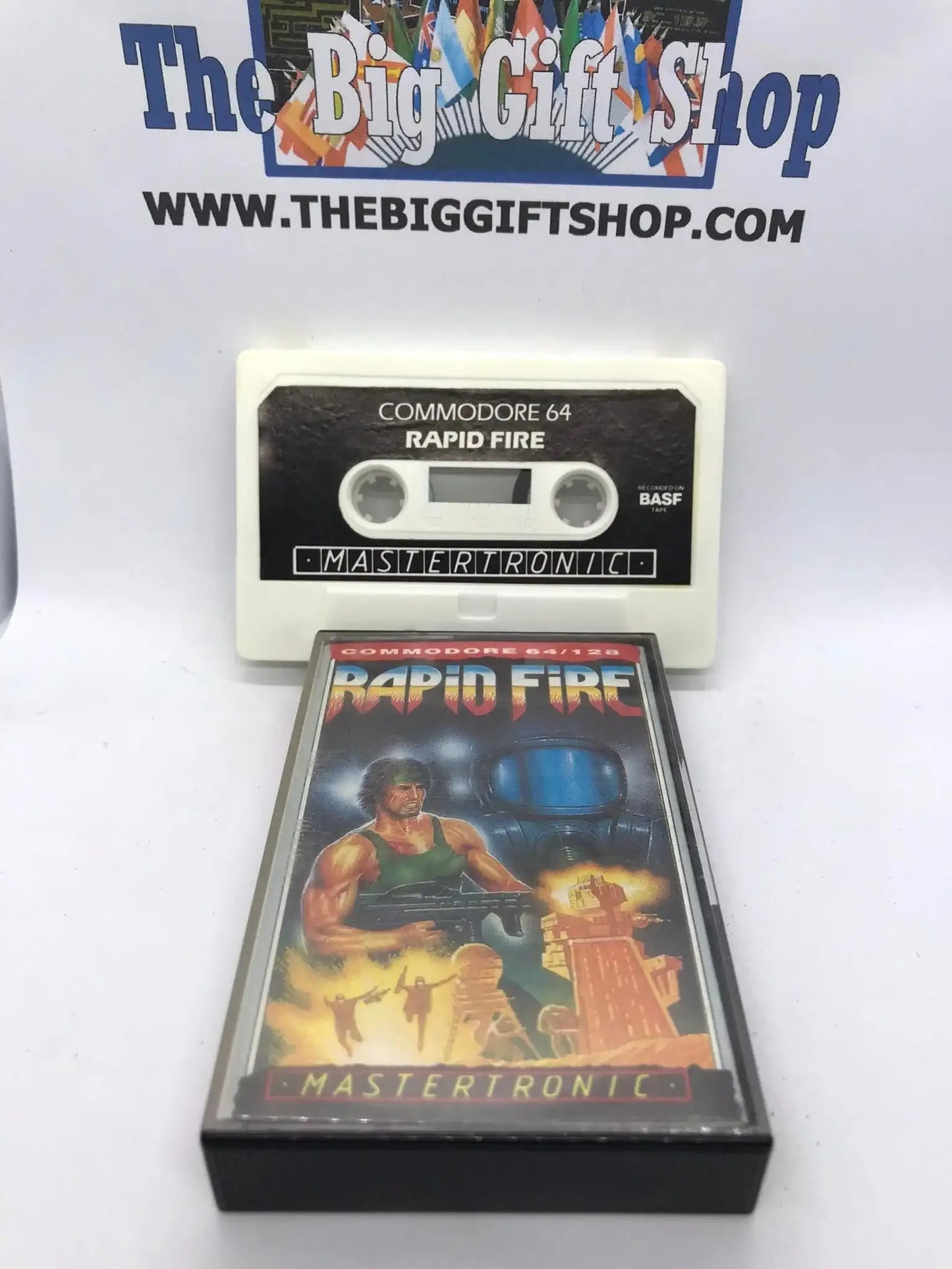 Rapid Fire, C64 Game, Released by Mastertronic, WORKING Magretro