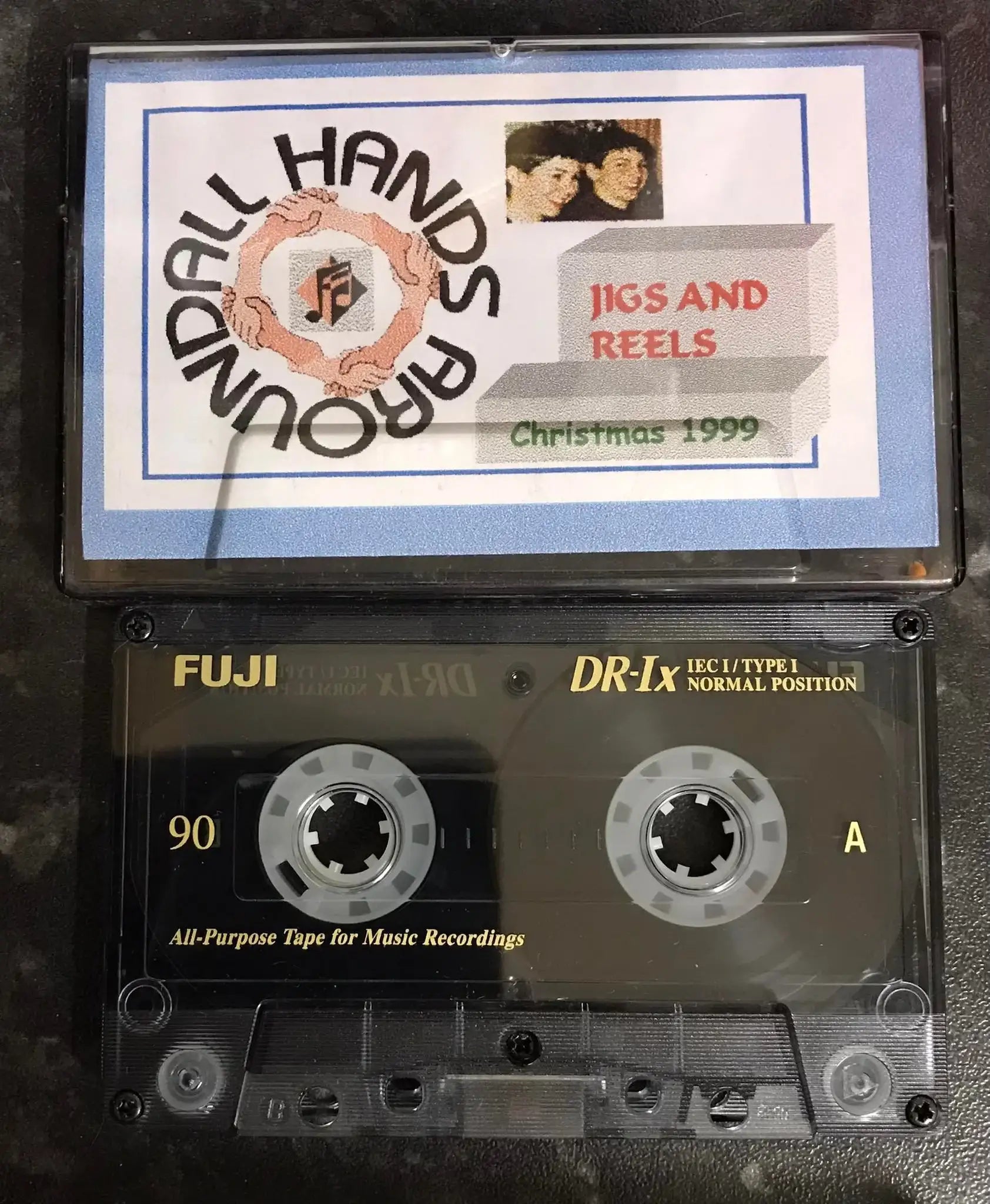 Jigs and Reels, All Hands Around, Christmas 1999 Album, Vintage Cassette Magretro