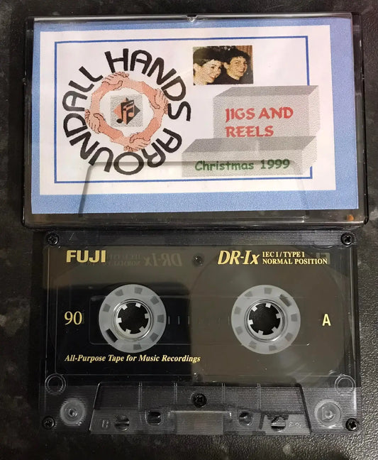 Jigs and Reels, All Hands Around, Christmas 1999 Album, Vintage Cassette Magretro