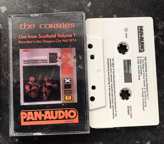 The Corries, Live from Scotland Volume 1 Album, CPA 002, Vintage Cassette Magretro