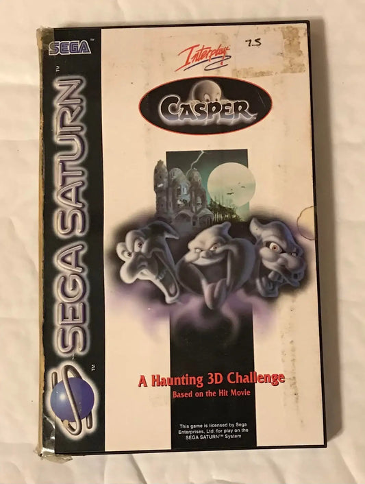 Sega Saturn game, casper UK PAL Magretro