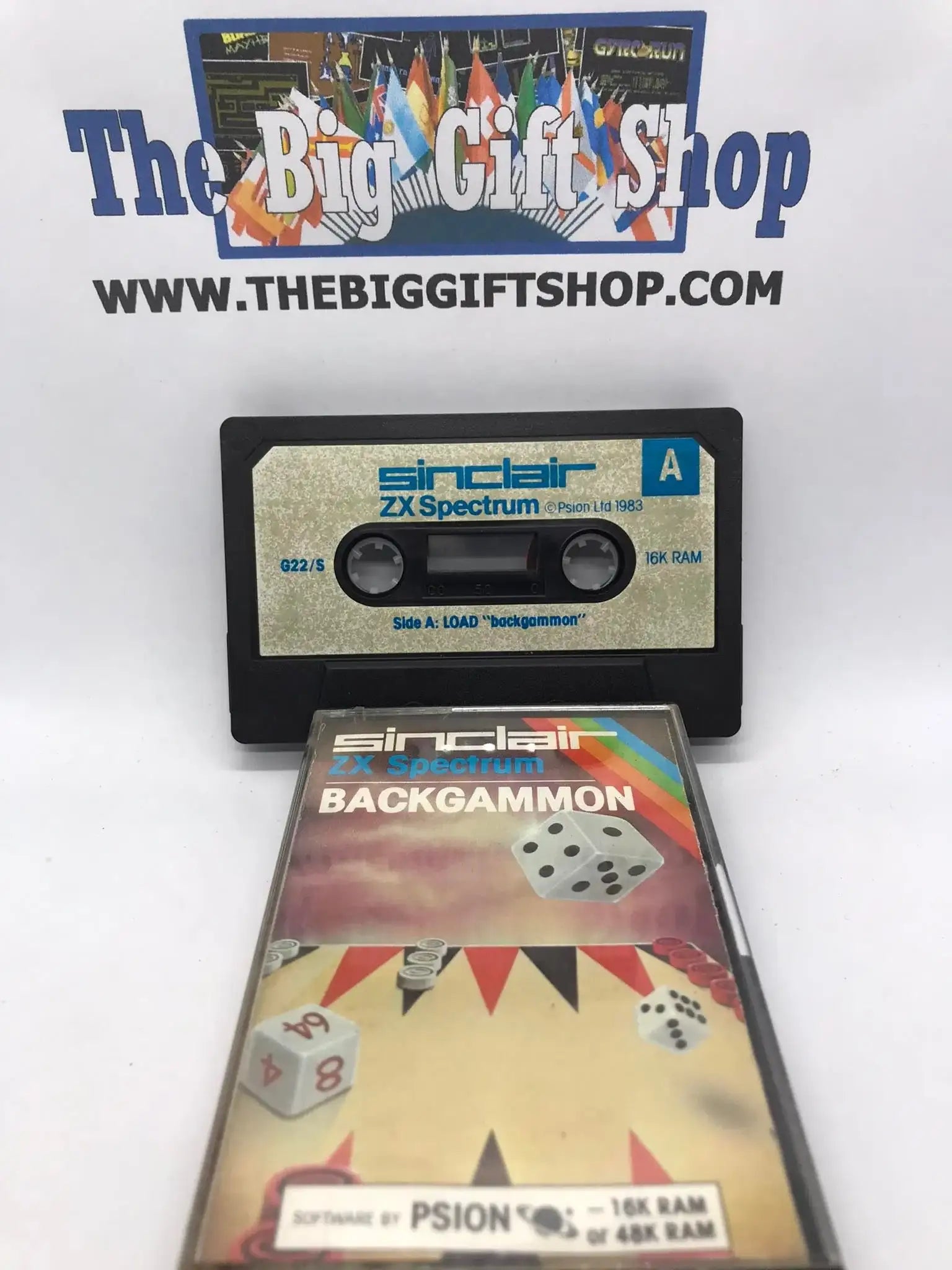 Backgammon (Tested Working), ZX Spectrum, Released by Sinclair research Magretro