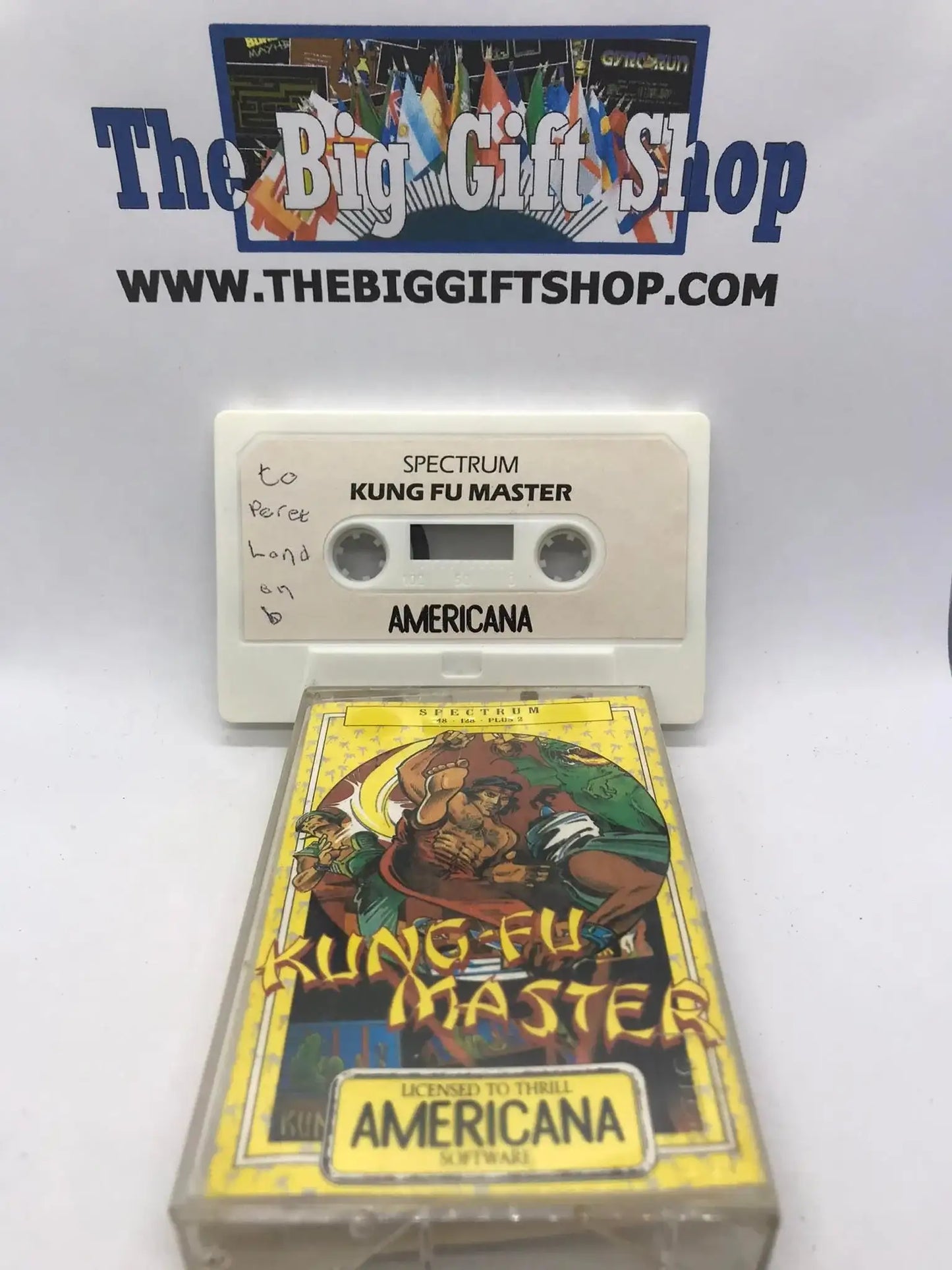 Kung-Fu Master (Americana) (Tested Working), ZX Spectrum Magretro