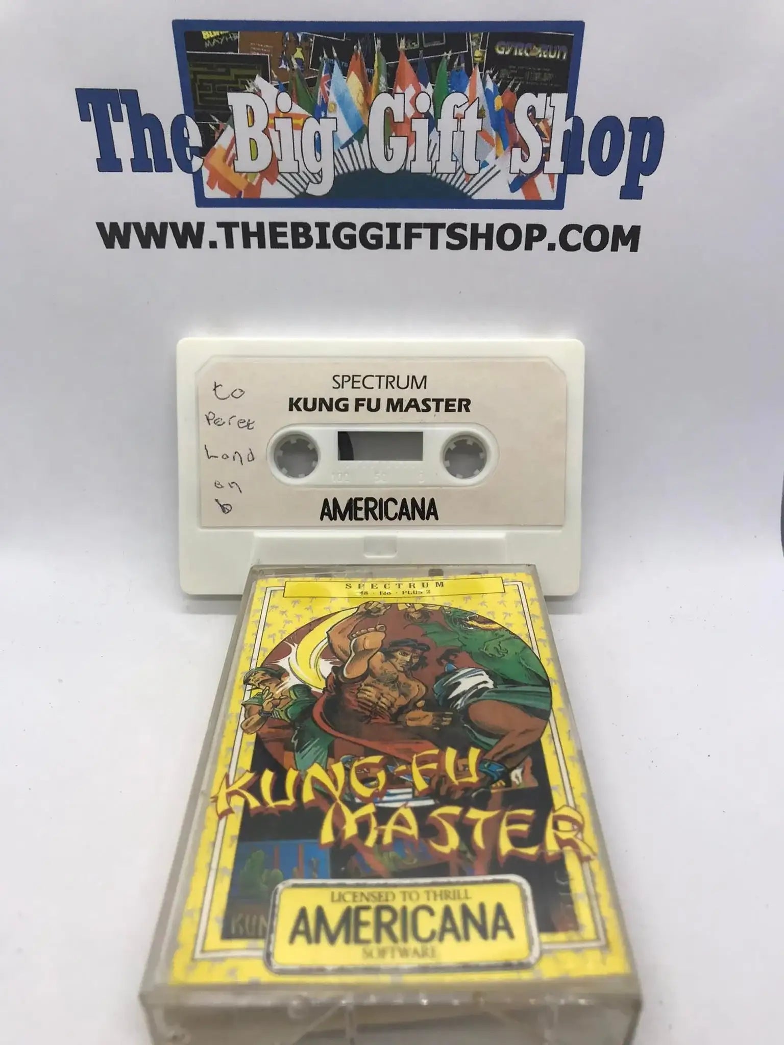 Kung-Fu Master (Americana) (Tested Working), ZX Spectrum Magretro