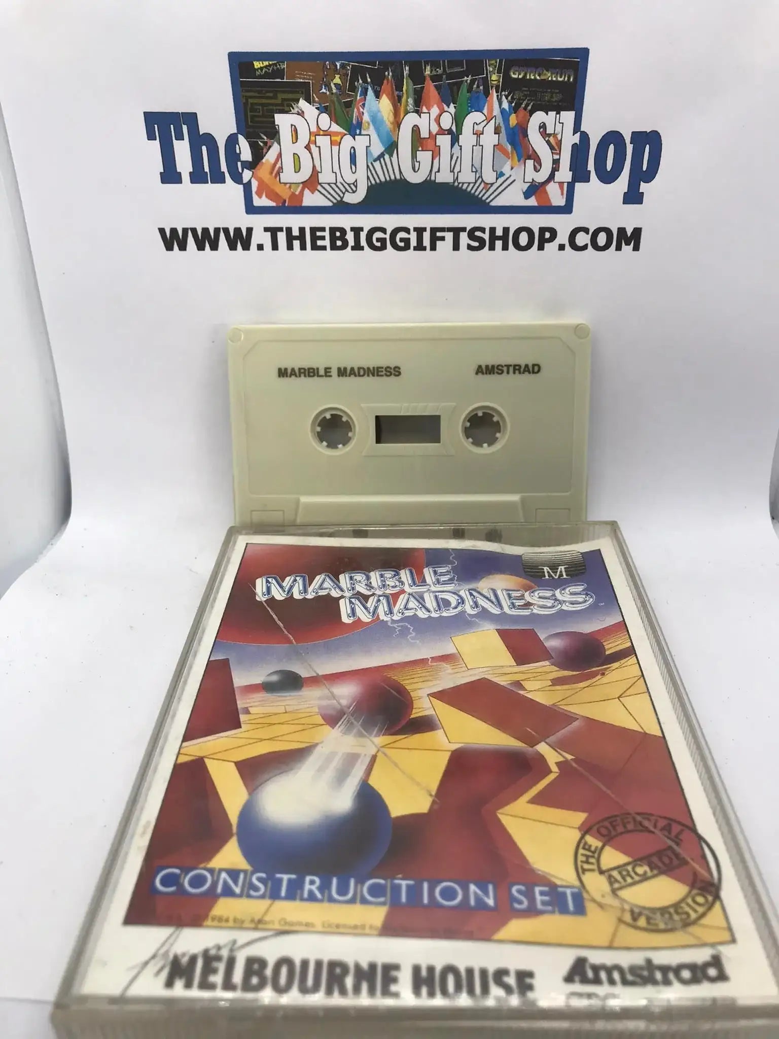 Marble Madness Construction Set, CPC 464 / 664, Released by Melbourne House Magretro