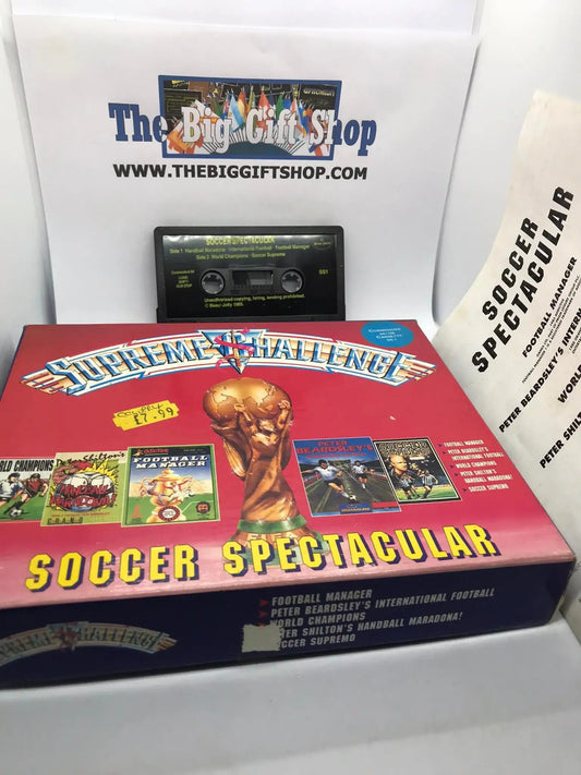 Supreme Challenge Soccer Spectacular Compilation, C64, Beau Jolly Magretro