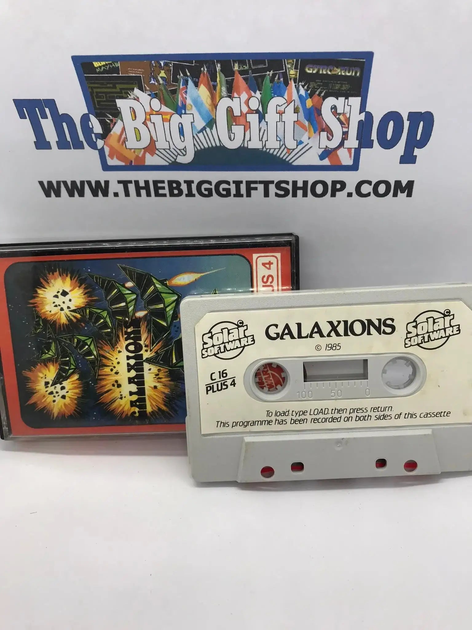 Galaxions, C16, plus/4, Released by Solar Software (RARE) Magretro