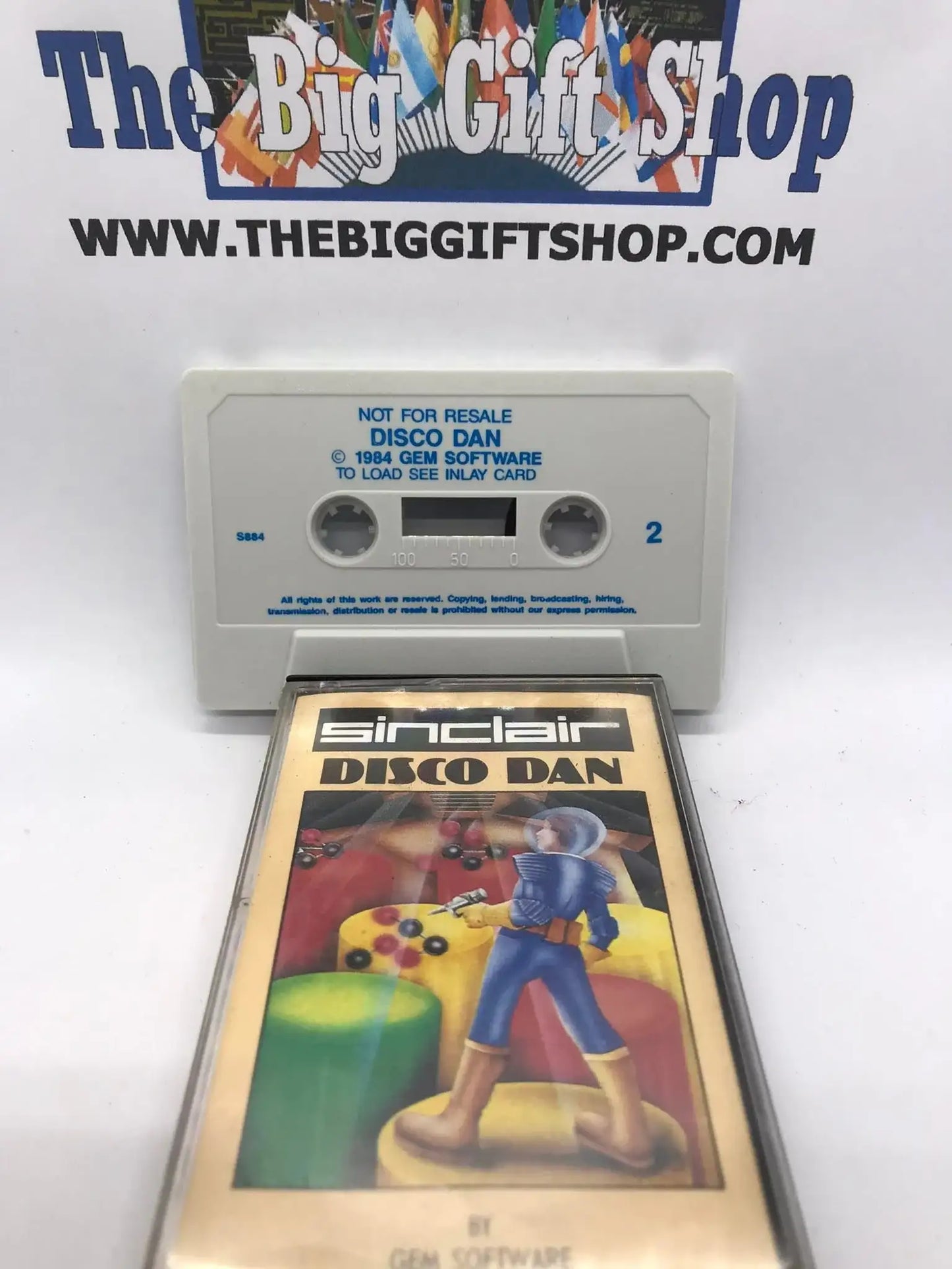 Disco Dan (Sinclair) , ZX Spectrum by Gem Software, Released by Sinclair Magretro