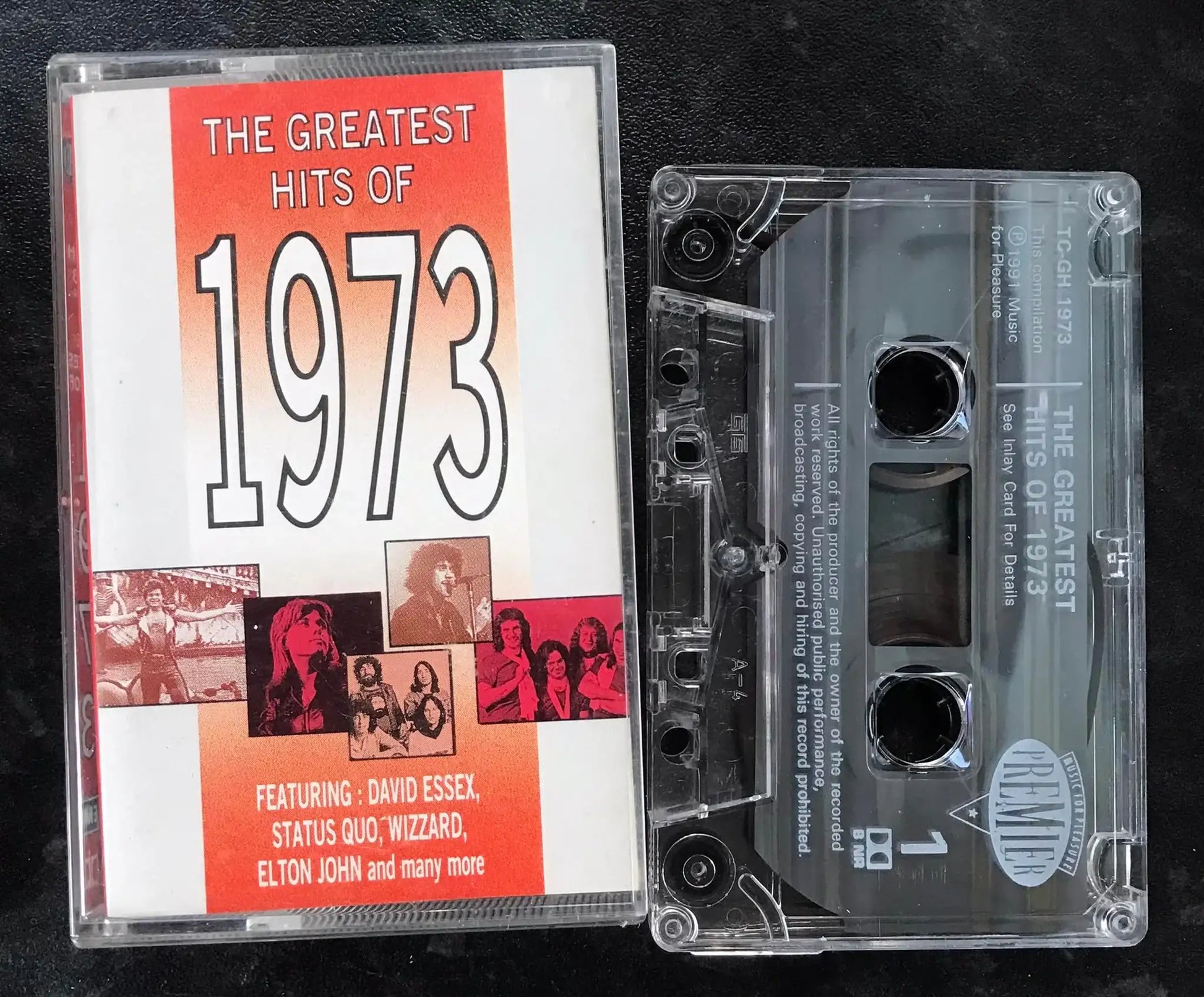 The Greatest Hits of 1973 Album, tc gh 1973, Vintage Cassette Magretro