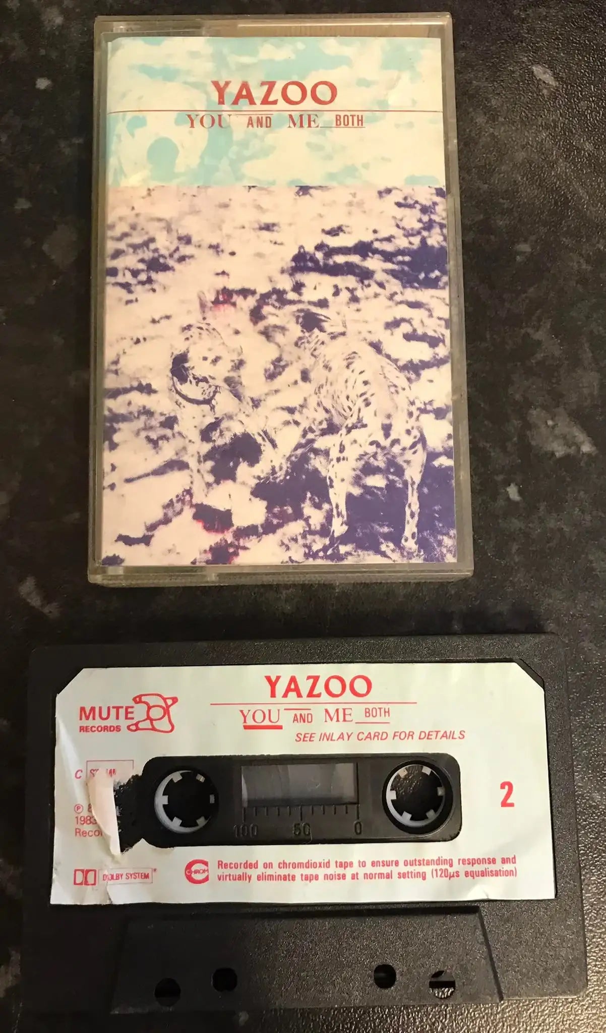Yazoo, You and Me Both Album, Mute, C STUMM 12, Vintage Cassette Magretro