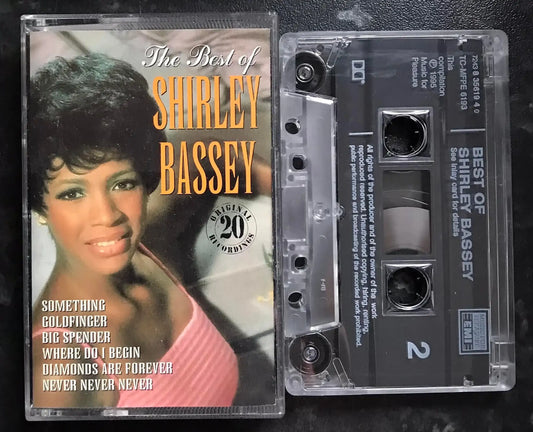 The Best Of Shirley Bassey Album, TC-MFPE 6193, Vintage Cassette Magretro