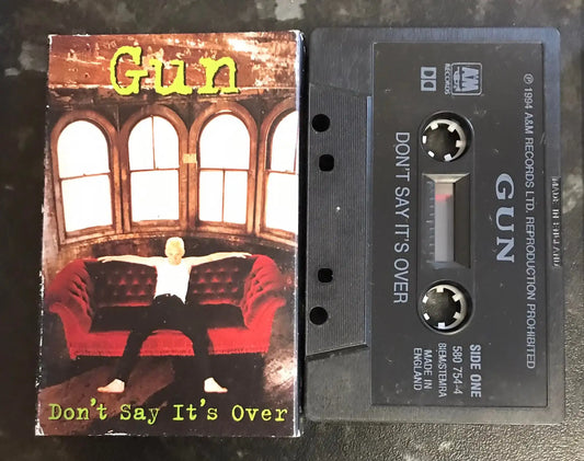 Gun, Don't Say It's Over Single, A&M Records, 580 754-4, Vintage Cassette Magretro