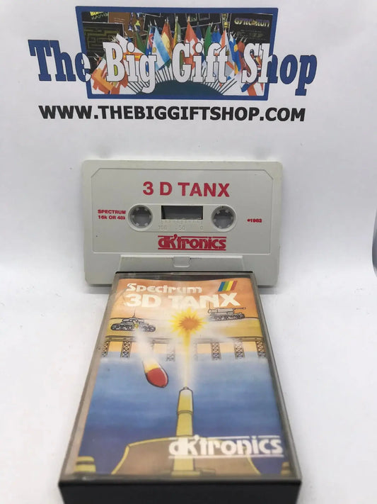 3D Tanx 16k, ZX Spectrum by DKTronics Magretro