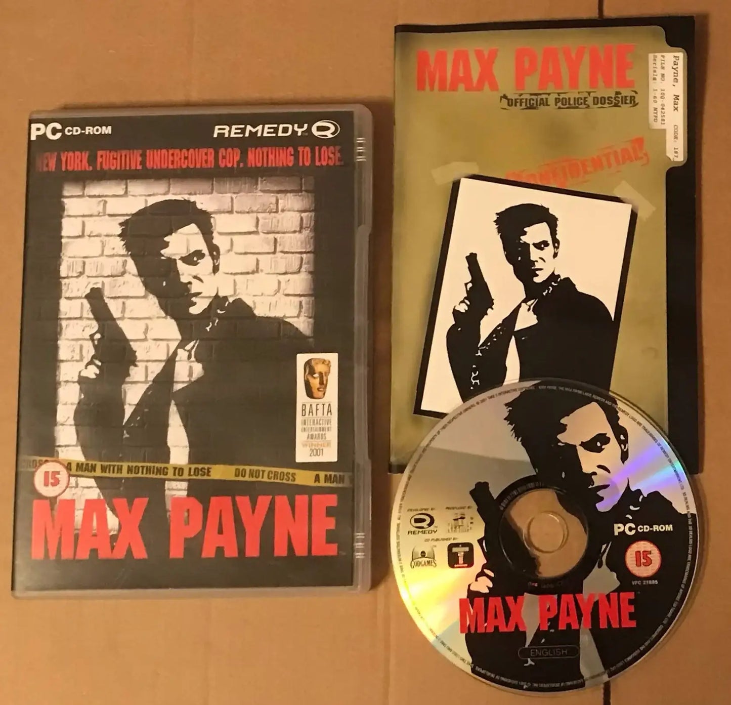 Max Payne PC GAME CD-Rom Magretro