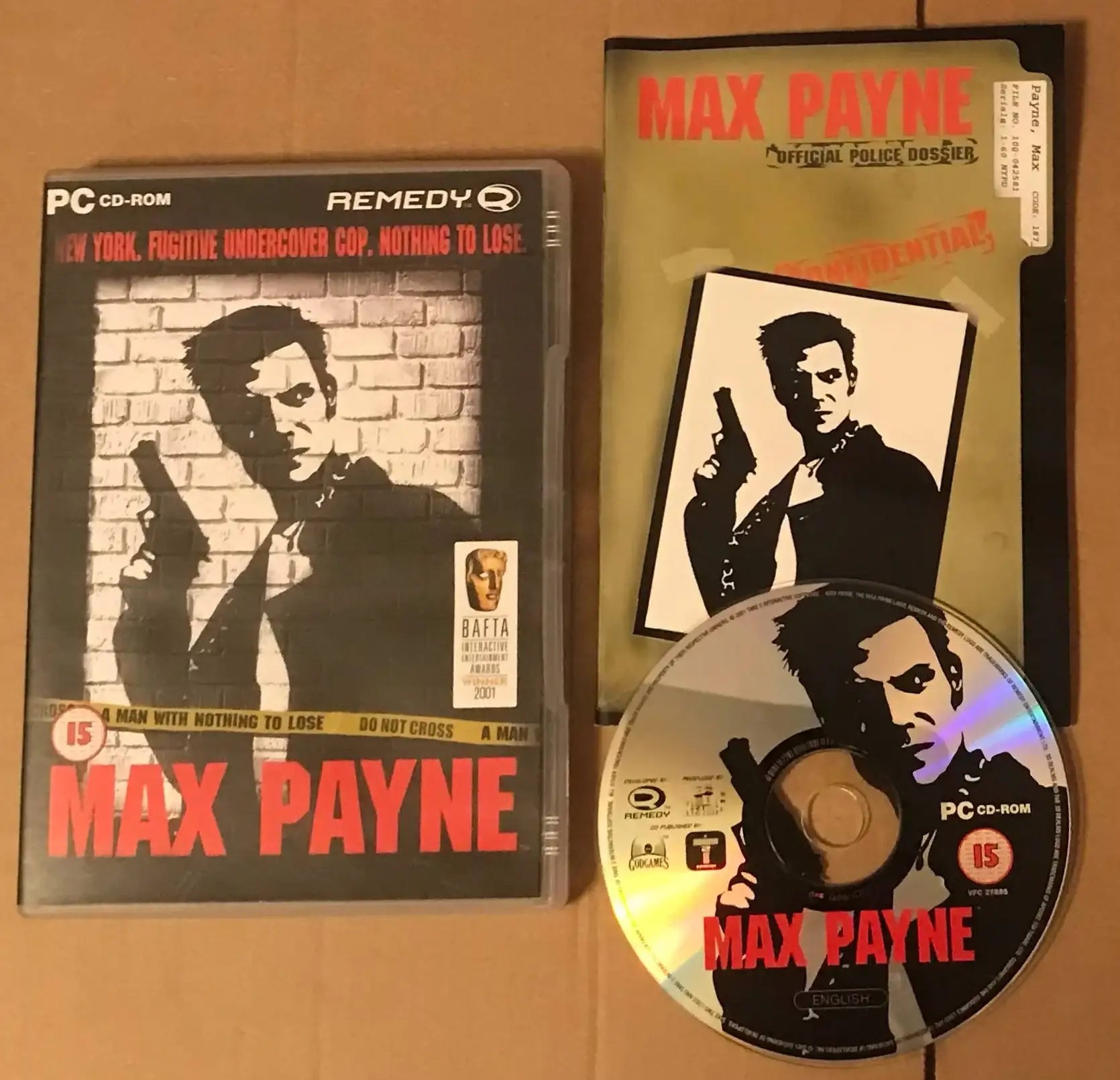 Max Payne PC GAME CD-Rom Magretro