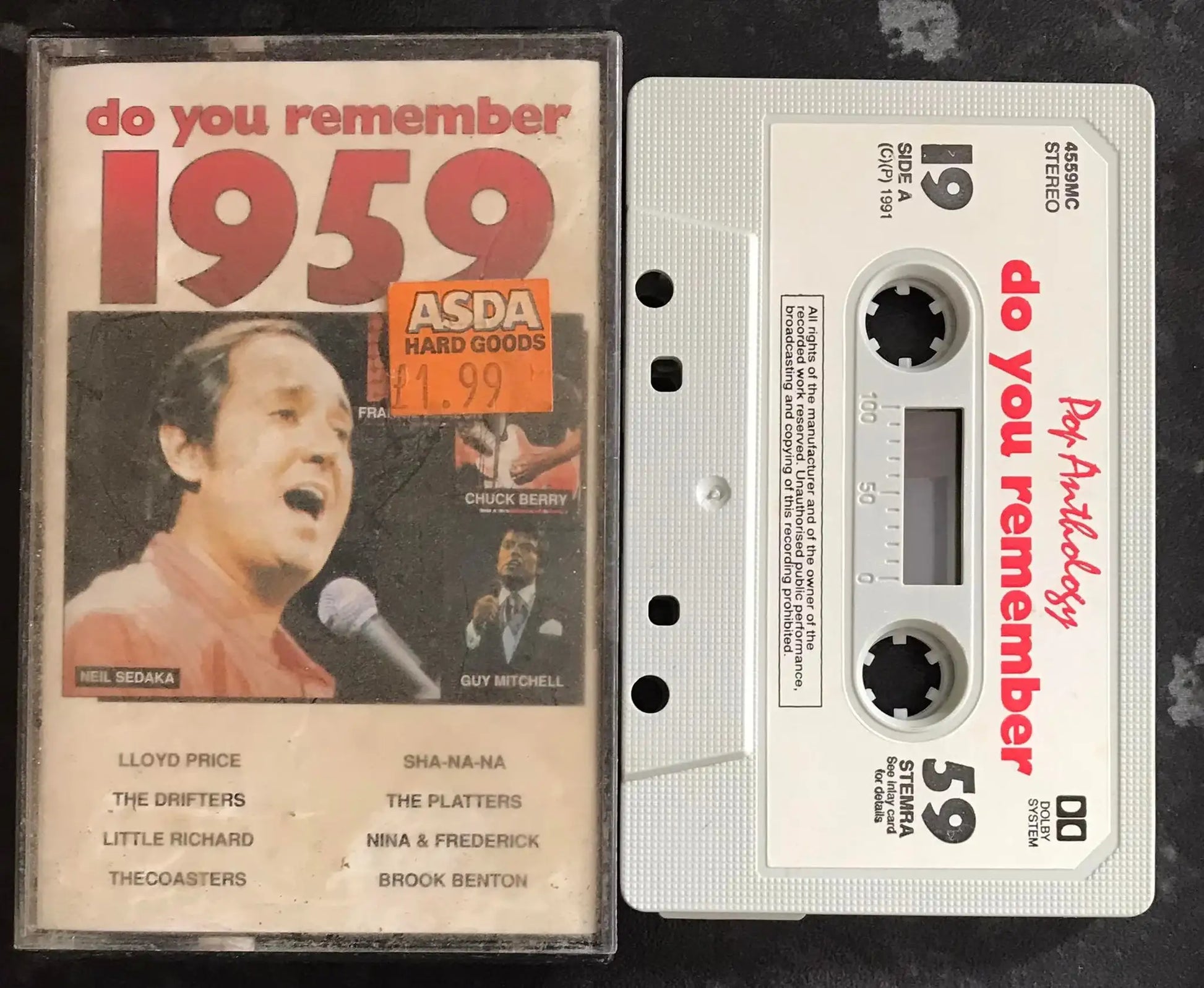 Do You Remember 1959, Elap Music, 4559MC, Vintage Cassette Magretro