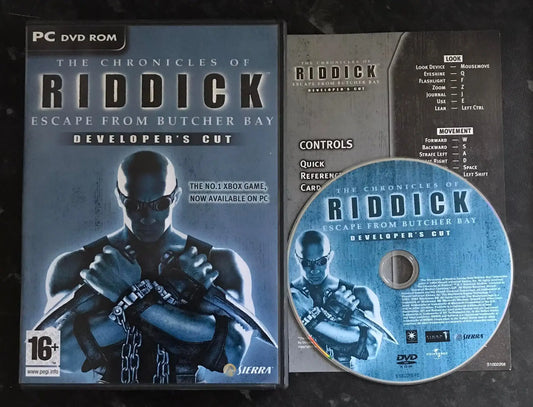 Riddick, Escape From Butcher Bay, Developers Cut, PC Game Magretro