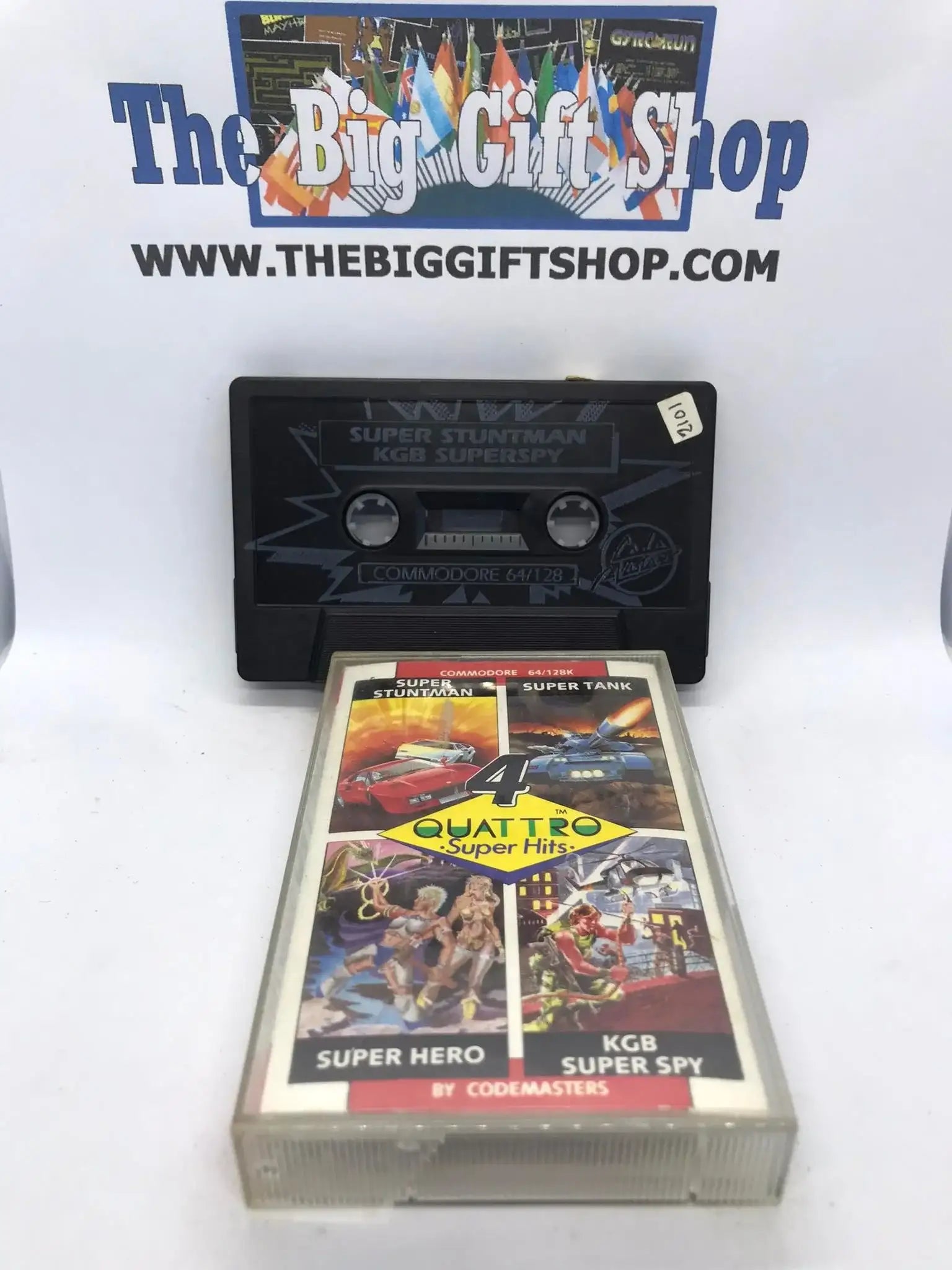 Quattro Super Hits 4 Games, C64, Released by Codemasters Magretro
