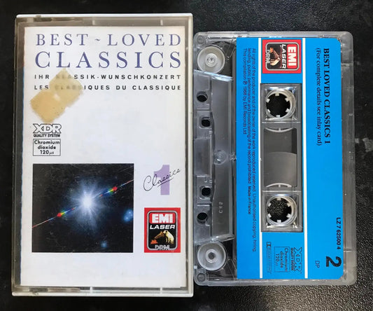 Best Loved Classics 1 Album, LZ 7 62500 4, EMI Laser, Vintage Cassette Magretro