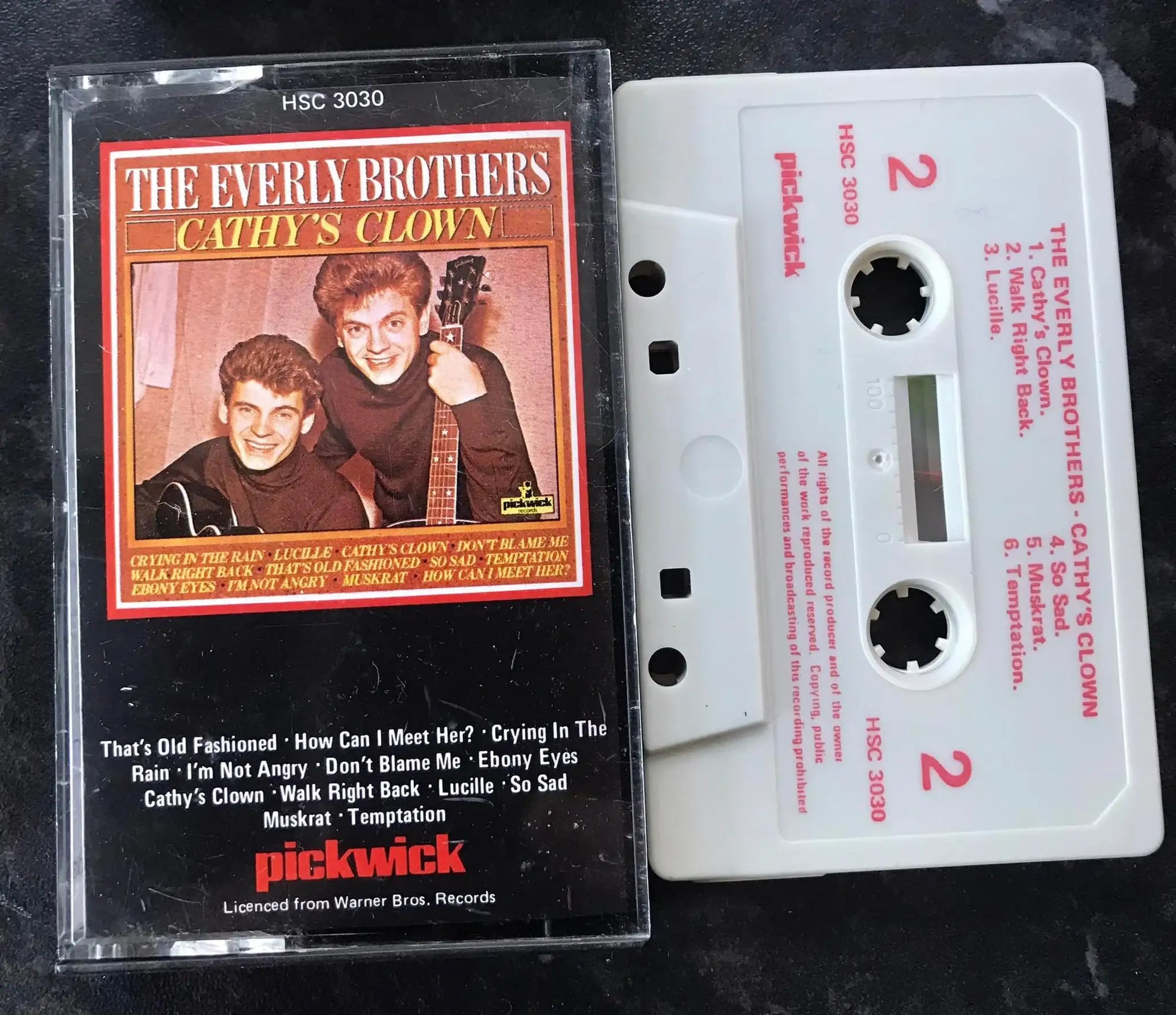 The Everly Bothers, Cathy's Clown Album, Pickwick Records, HSC 3030 Magretro