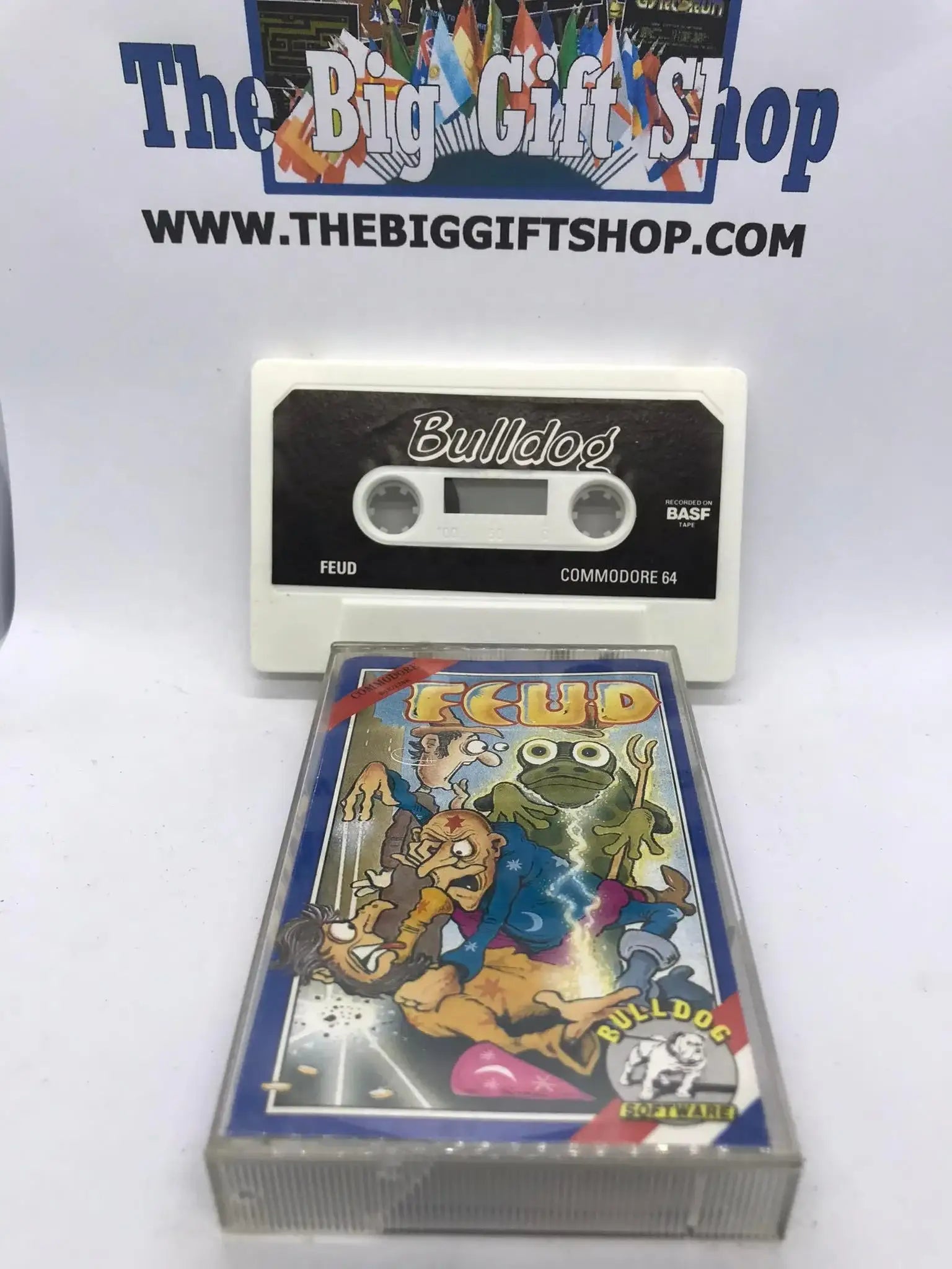Feud, C64 Game, Released by Bulldog Software, WORKING Magretro