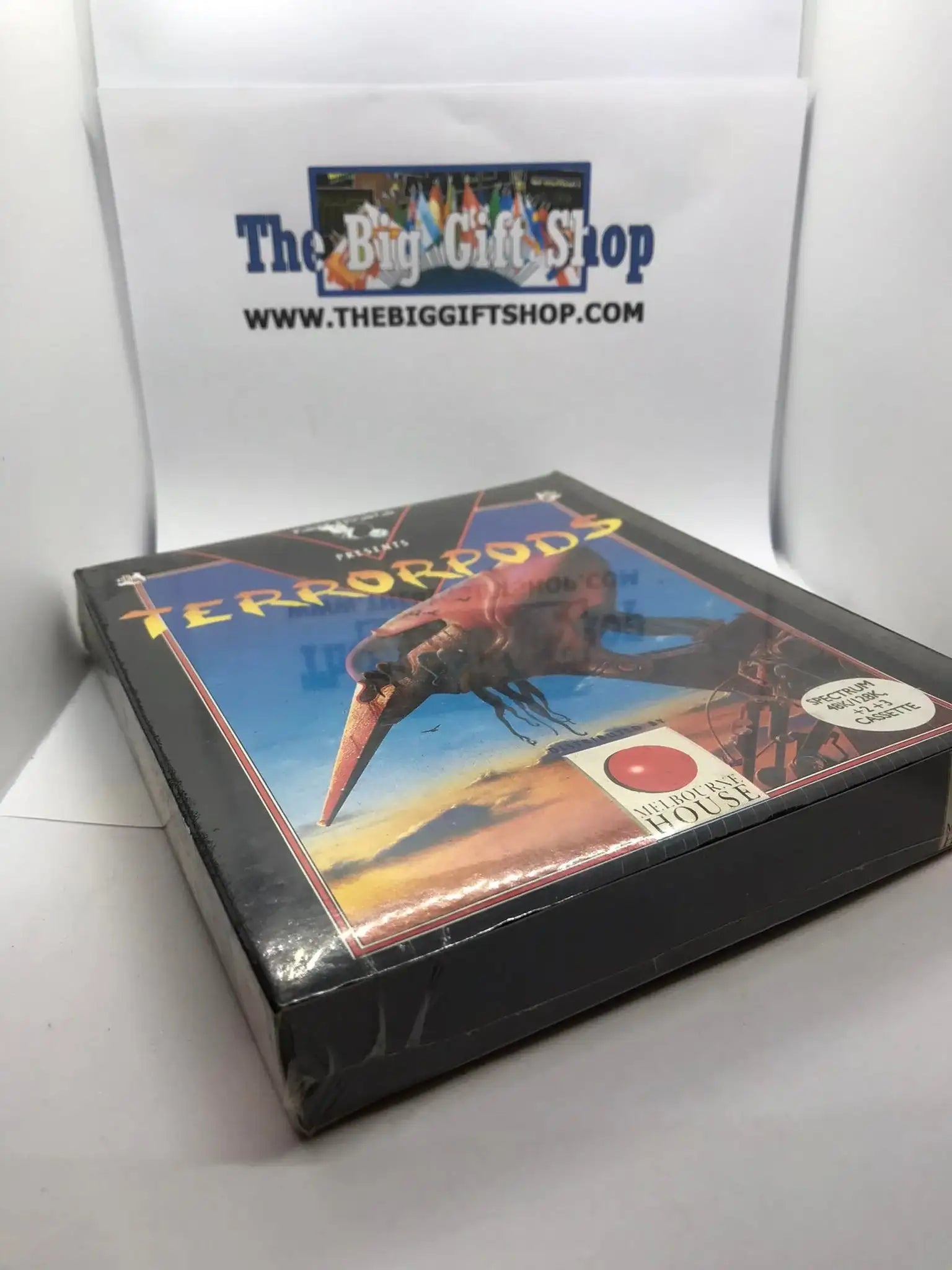 Terrorpods, Cellophane sealed, ZX Spectrum by Psygnosis Software Magretro