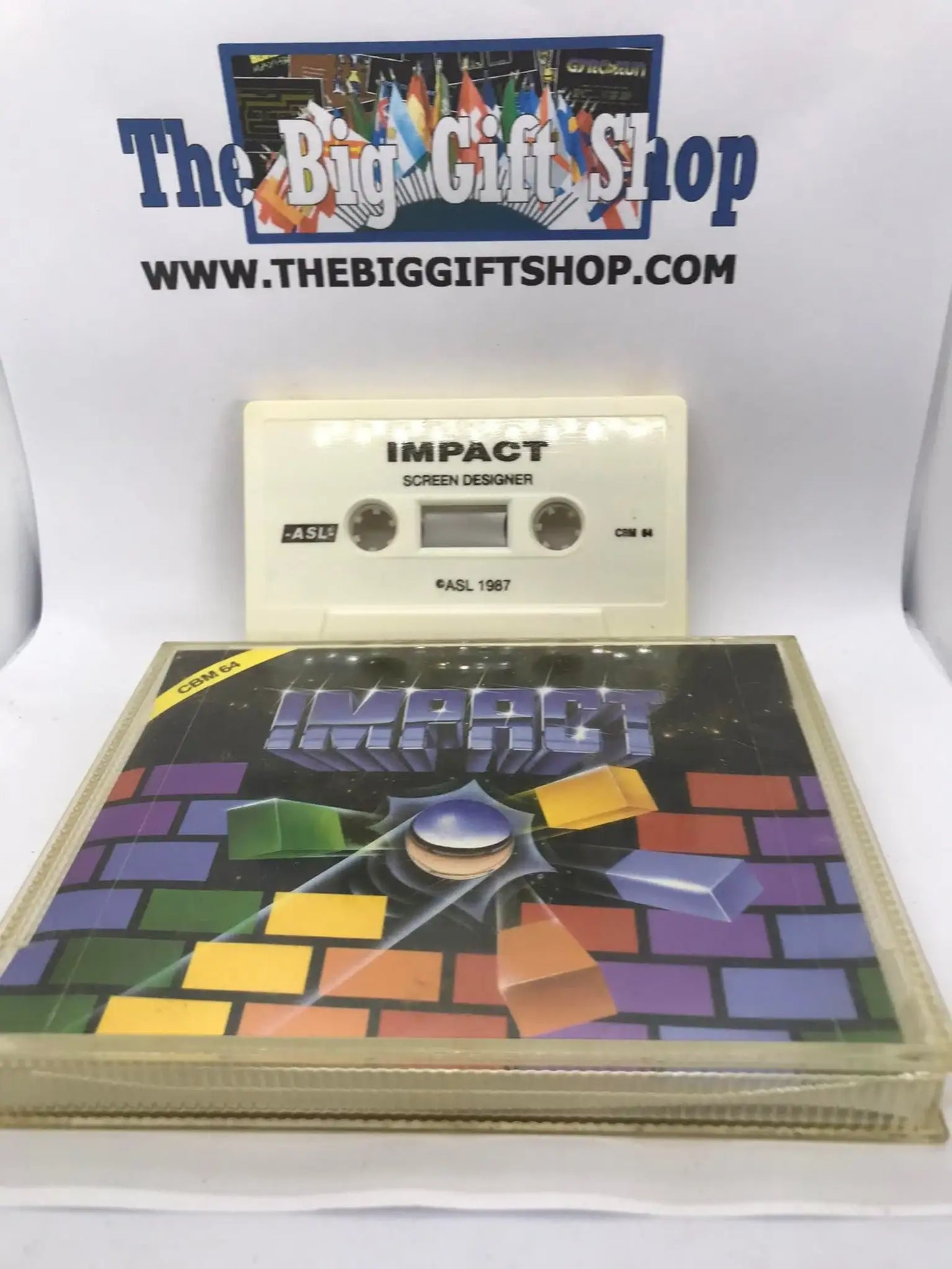 Impact, C64, Released by Audiogenic Magretro