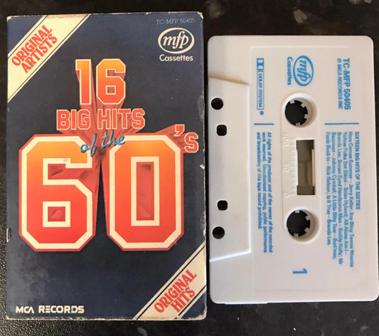 16 Big Hits of the 60's Album, Music For Pleasure, TC-MFP 50405 Magretro