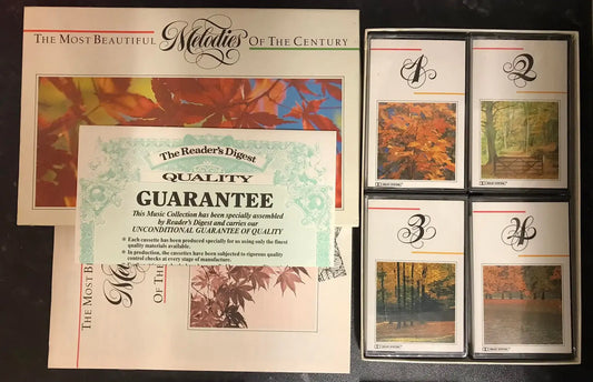 The Most Beautiful Melodies of the Century 4 tape collection Album, Vintage Magretro
