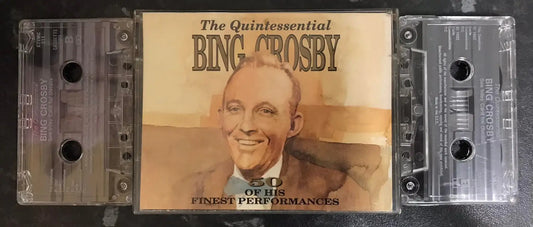 The Quintessential Bing Crosby, Double Album, Castle Communications, CTV MC 211 Magretro
