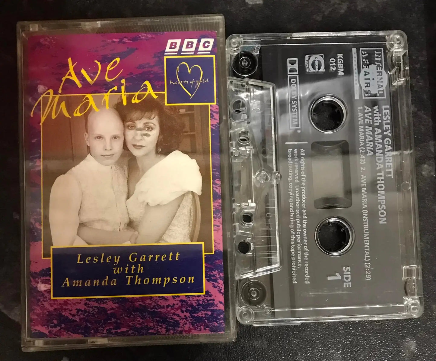 Ave Maria Album, Lesley Garrett, Amanda Thompson, KGBM012, Vintage Cassette Magretro