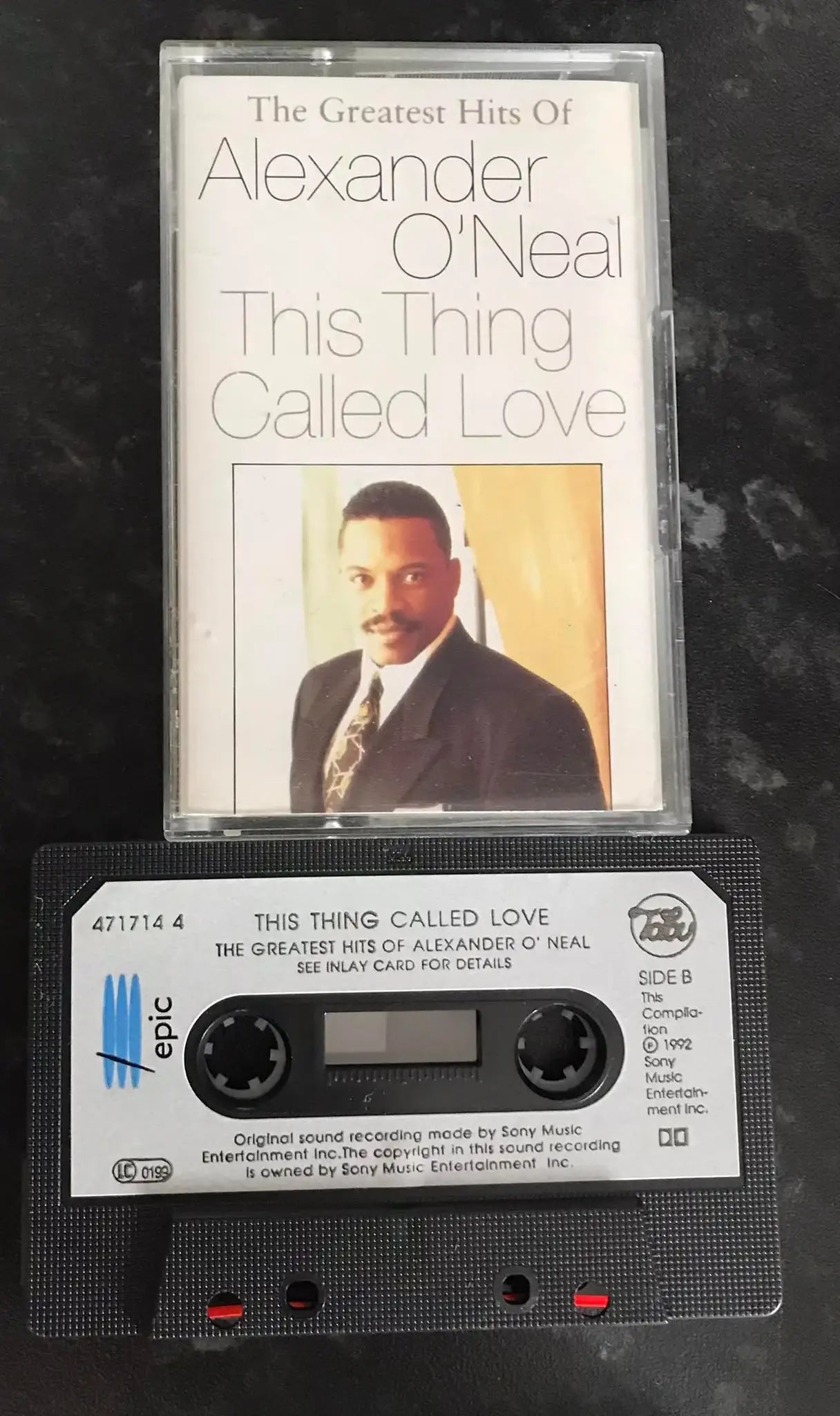 The Greatest Hits of Alexander O'Neal, This Thing Called Love, Epic? 471 714 4 Magretro