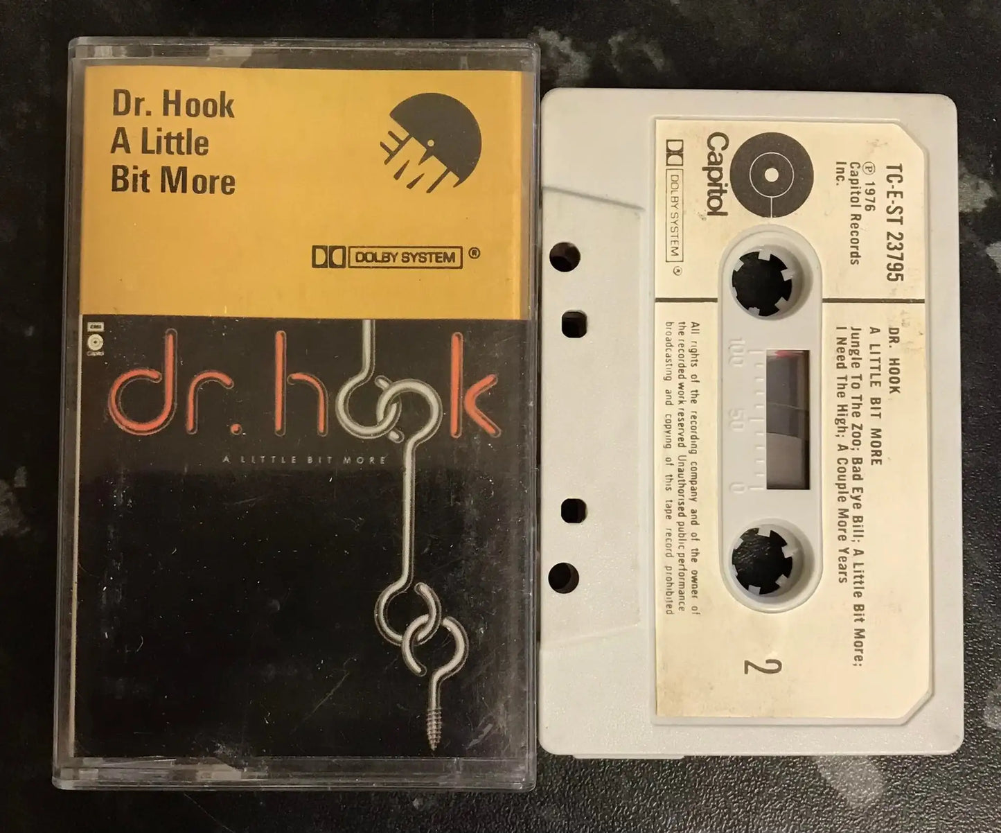Dr Hook, A Little Bit More Album, Capitol Records, TC-E-ST 23795 Magretro