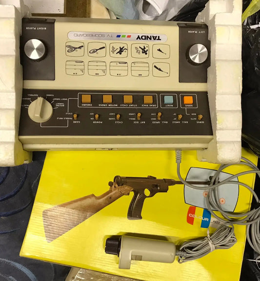 Vintage Tandy TV Scoreboard Video Game Console UK PAL Magretro