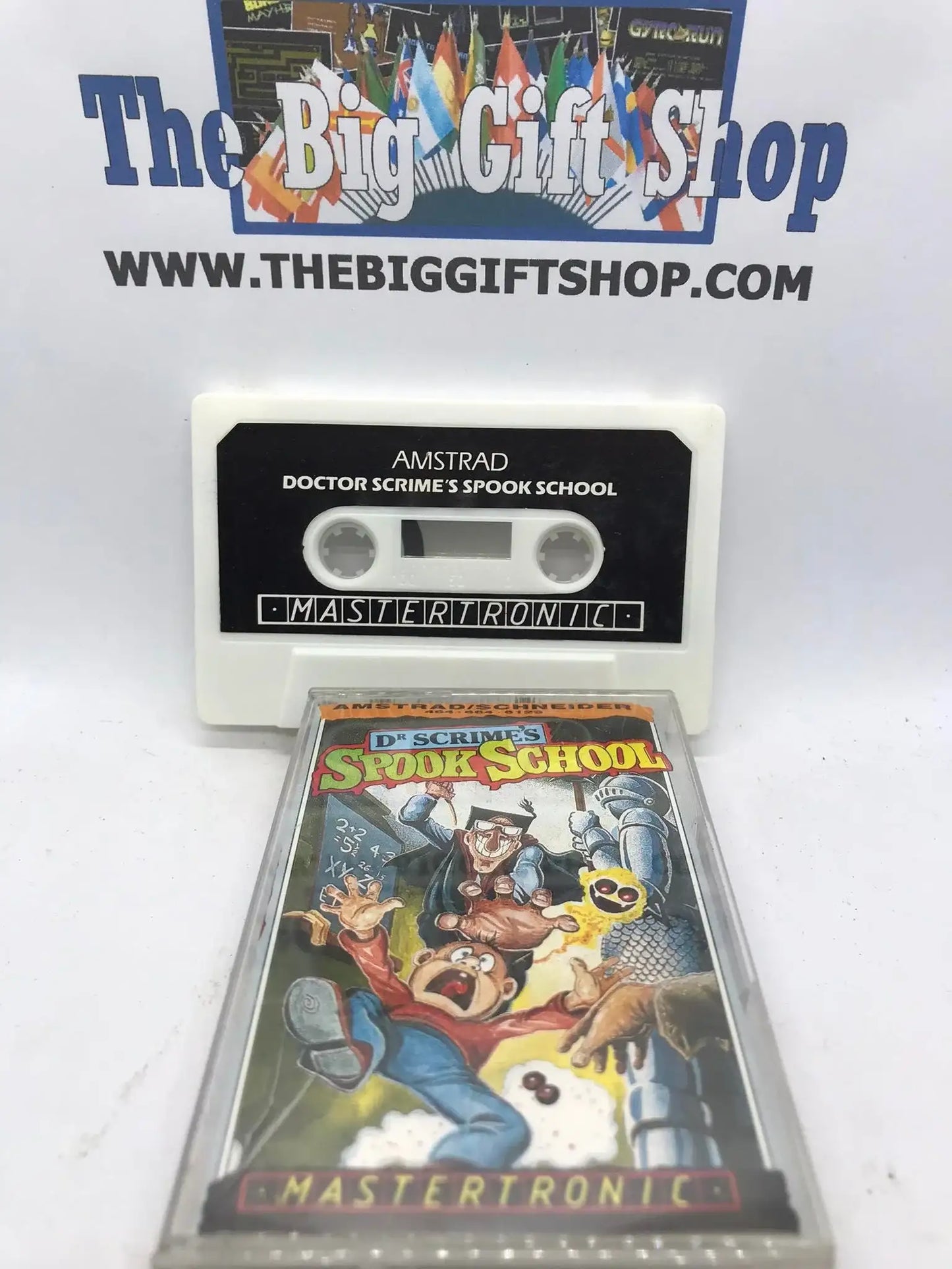 Dr Scrime's Spook School, CPC 464 / 664 Released by Mastertronic Magretro